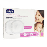 Chicco - Επιθέματα Στήθους Αντιβακτηριακά - 60τμχ