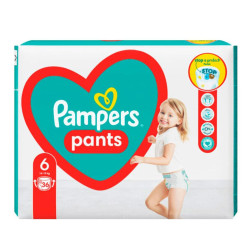 Pampers - Πάνες Βρακάκι Pants No. 6 για 15+kg - 36τμχ