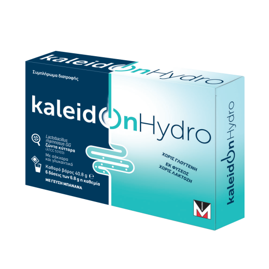 Menarini - Kaleidon hydro Προβιοτικό & ηλεκτρολύτες με γεύση μπανάνα - 6φακελάκια