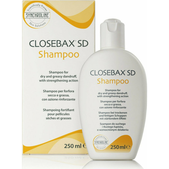 Synchroline - Closebax Sd shampoo για μαλλιά με λιπαρή και ξηρή πιτυρίδα - 250ml