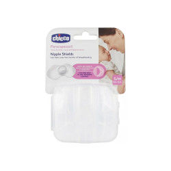 Chicco - Nipple Shields Δίσκοι Στήθους Σιλικόνης Small-Medium - 2τμχ