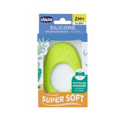Chicco - Κρίκος Οδοντοφυΐας Σιλικόνης Super Soft σε Σχήμα Avocado - 2m και άνω