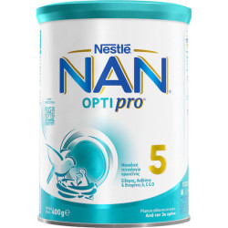 Nestle - Nan Optipro 5 Ρόφημα Γάλακτος για Παιδιά Άνω των 3 ετών - 400gr