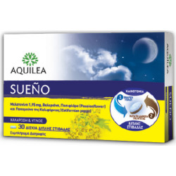 Olvos - Aquilea Sueno Συμπλήρωμα Διατροφής για Χαλάρωση & Ύπνο - 30 δισκία