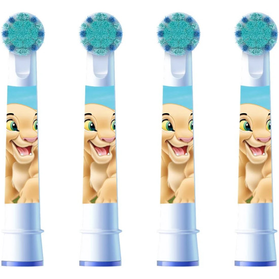 Oral-B - Pro Kids 3+ Lion King Superior Cleaning Ανταλλακτικές Κεφαλές Ηλεκτρικής Οδοντόβουρτσας - 4τμχ