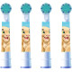 Oral-B - Pro Kids 3+ Lion King Superior Cleaning Ανταλλακτικές Κεφαλές Ηλεκτρικής Οδοντόβουρτσας - 4τμχ
