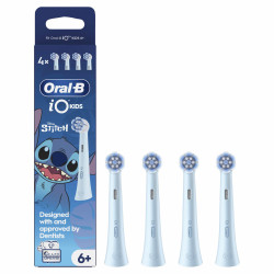 Oral-B - iO Kids Stitch Ανταλλακτικές Κεφαλές Ηλεκτρικής Οδοντόβουρτσας για 6+ - 4τμχ
