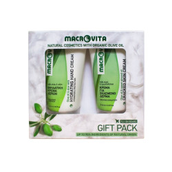 Macrovita - Gift Pack Κρέμα για Σκασμένο Δέρμα - 60ml & Ενυδατική Κρέμα Χεριών - 60ml