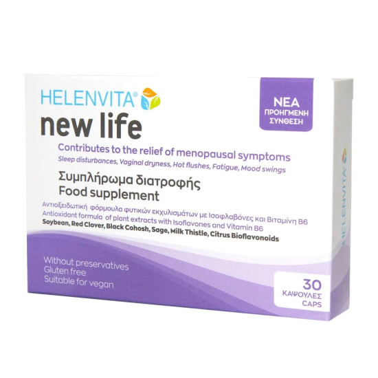 Helenvita - New Life για γυναίκες στην εμμηνόπαυση - 30caps